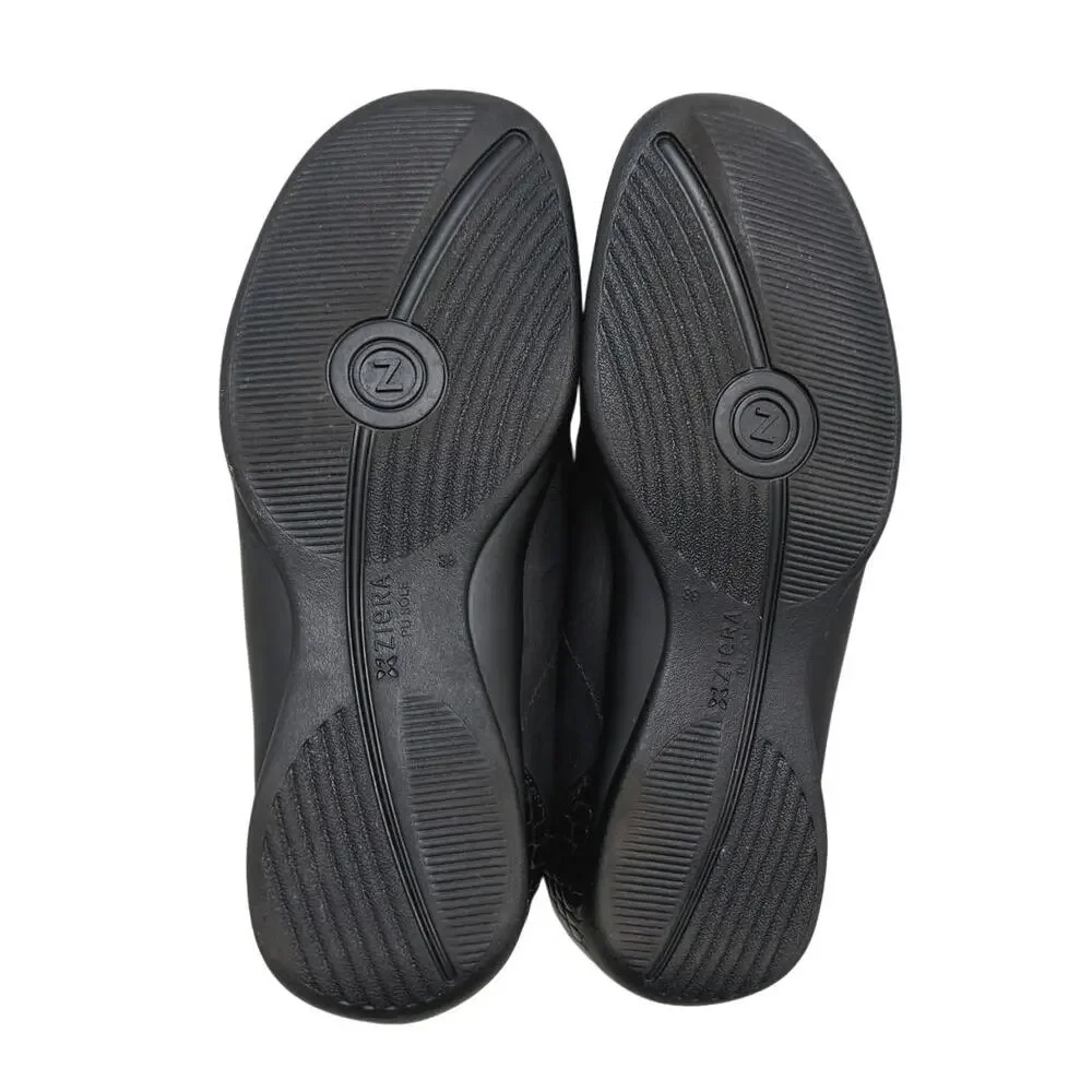 ZIERA Unique black foot sensation shoes size 39 (8.5) - Picture 6 of 12